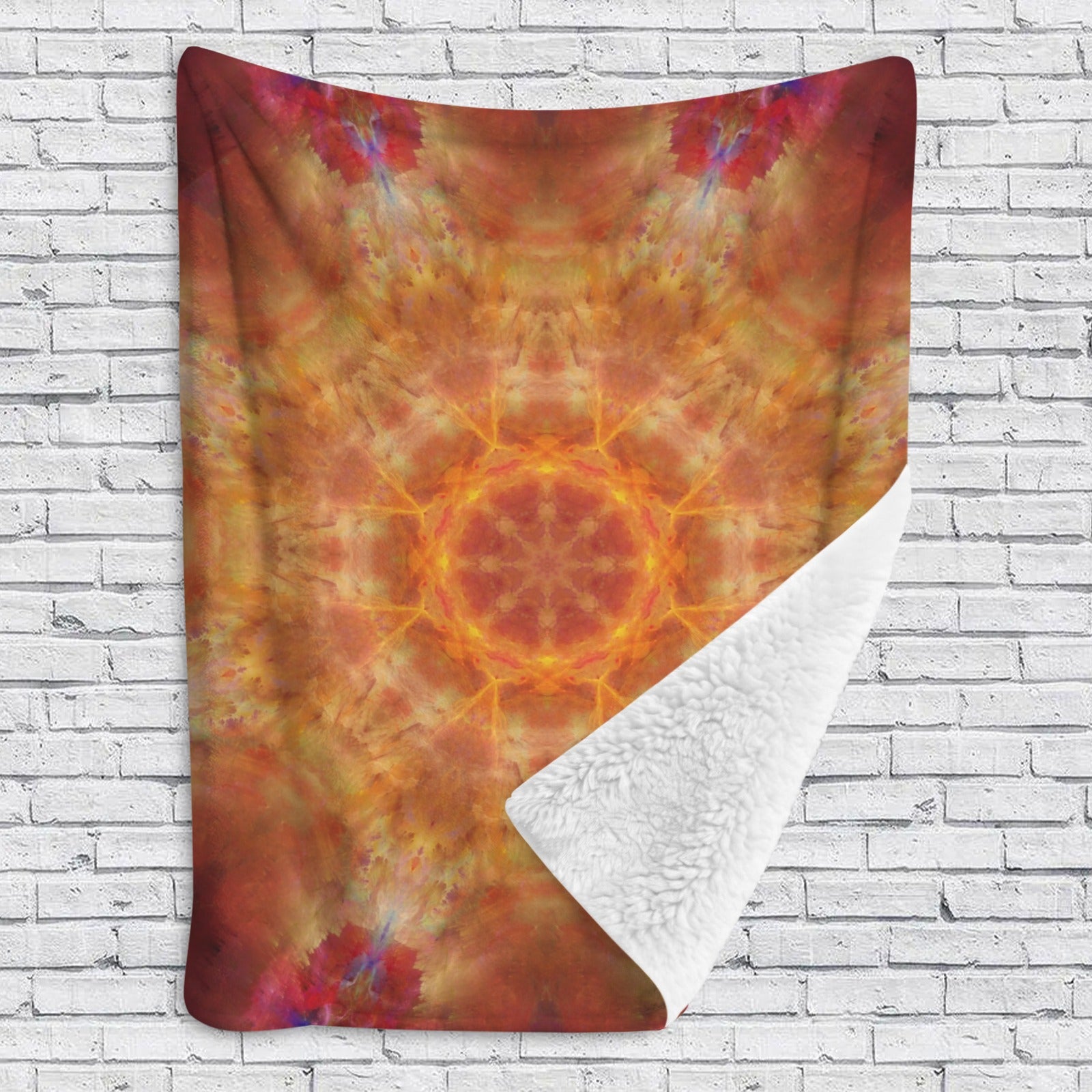 Katerina's Supernova Desires Sherpa Fleece Blanket 60" x 80" | Ships from USA