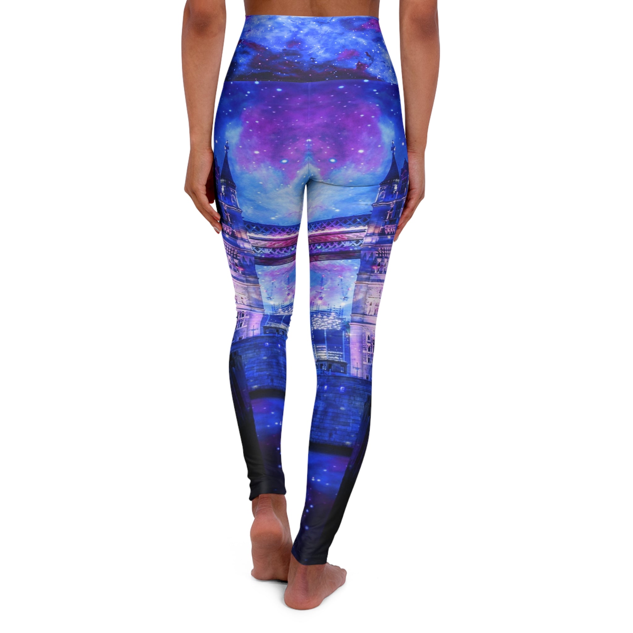 Lover's London Dreams High Waisted Yoga Leggings
