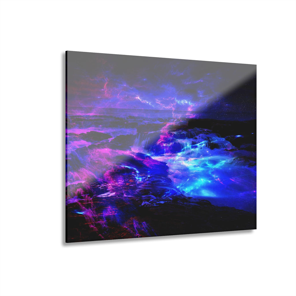 Amethyst Majical Sea Dreams Acrylic Prints (French Cleat Hanging)