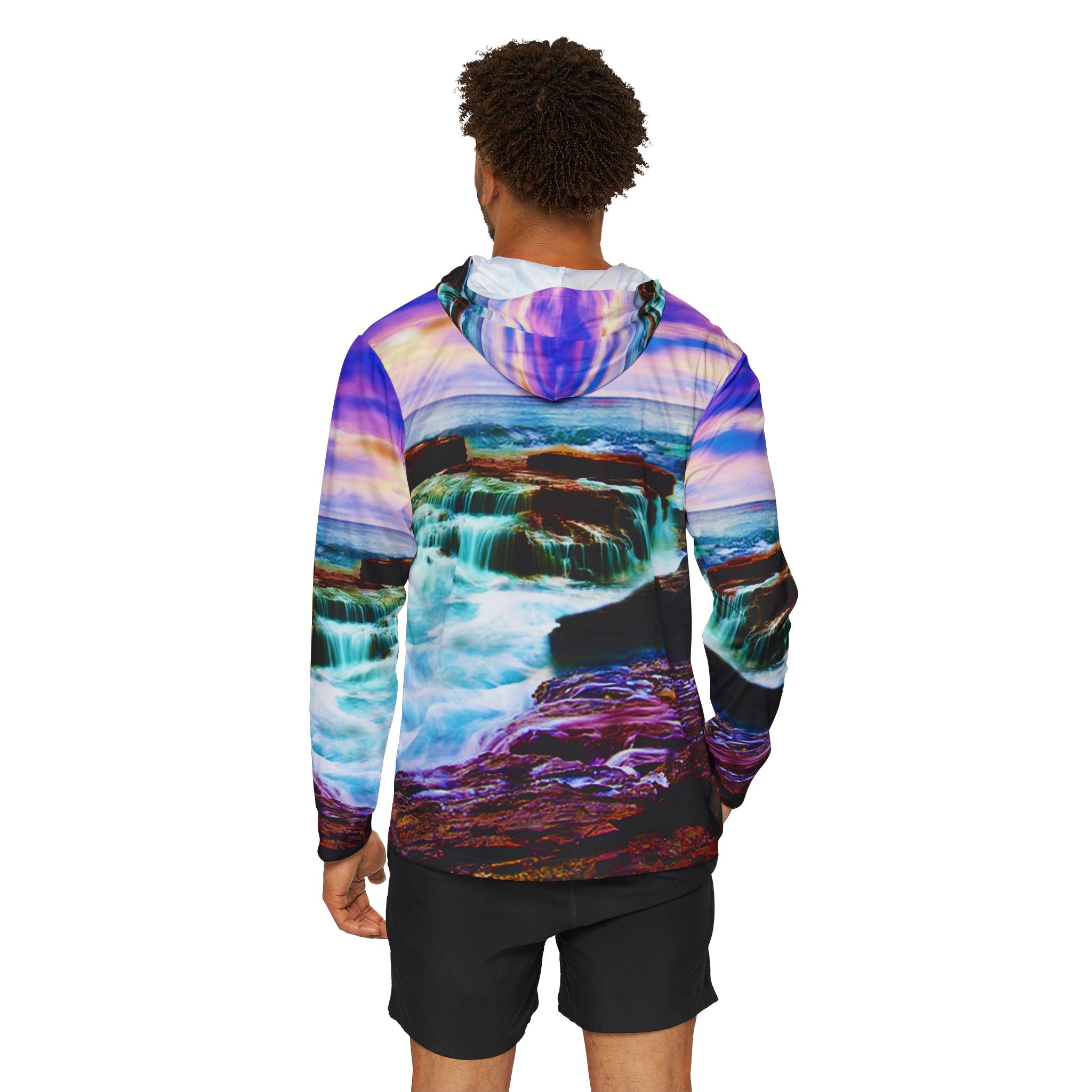 Magkical Sea Dreams Men's Sports Warmup Hoodie