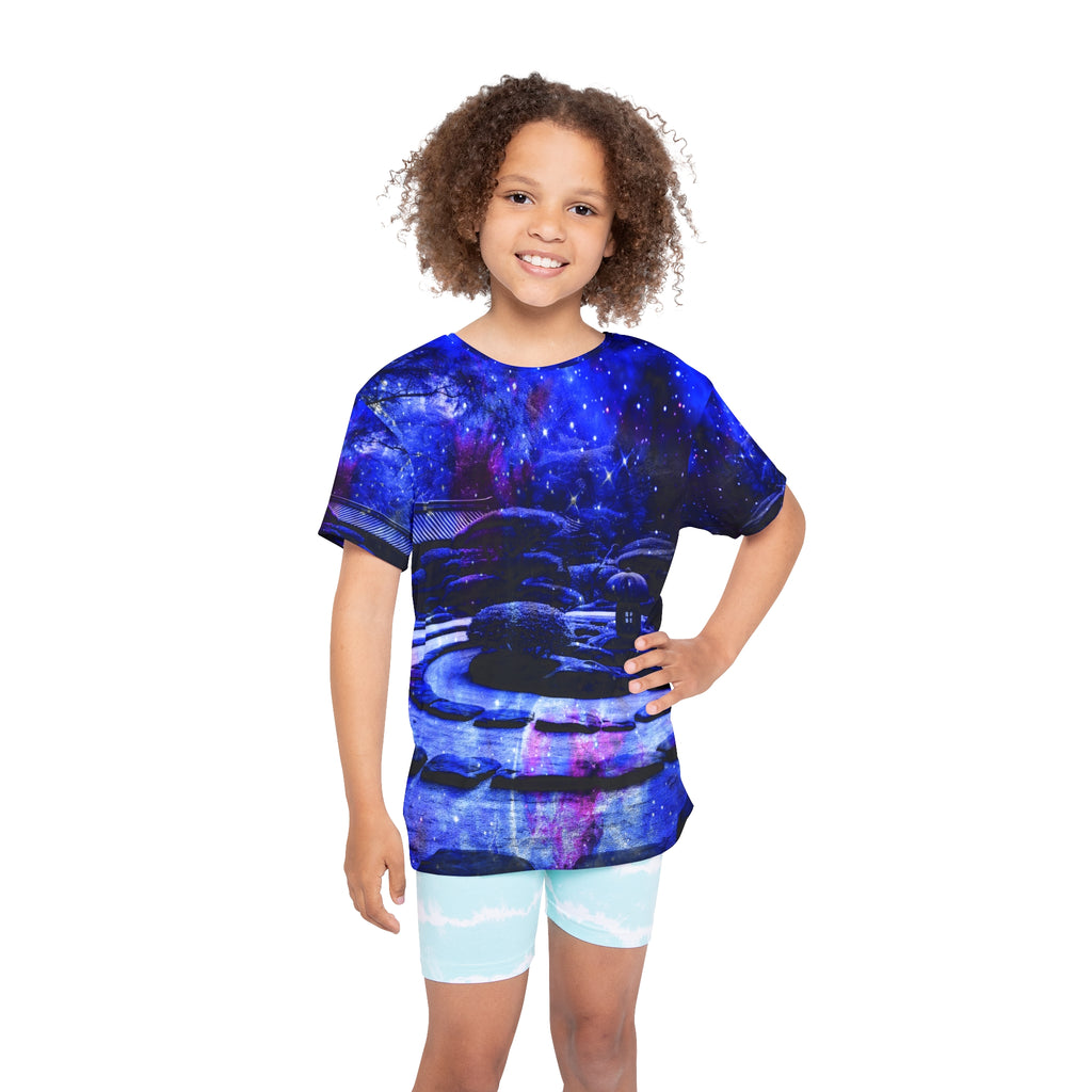 Lover's Tranquil Garden Dreams Kids Sports Jersey