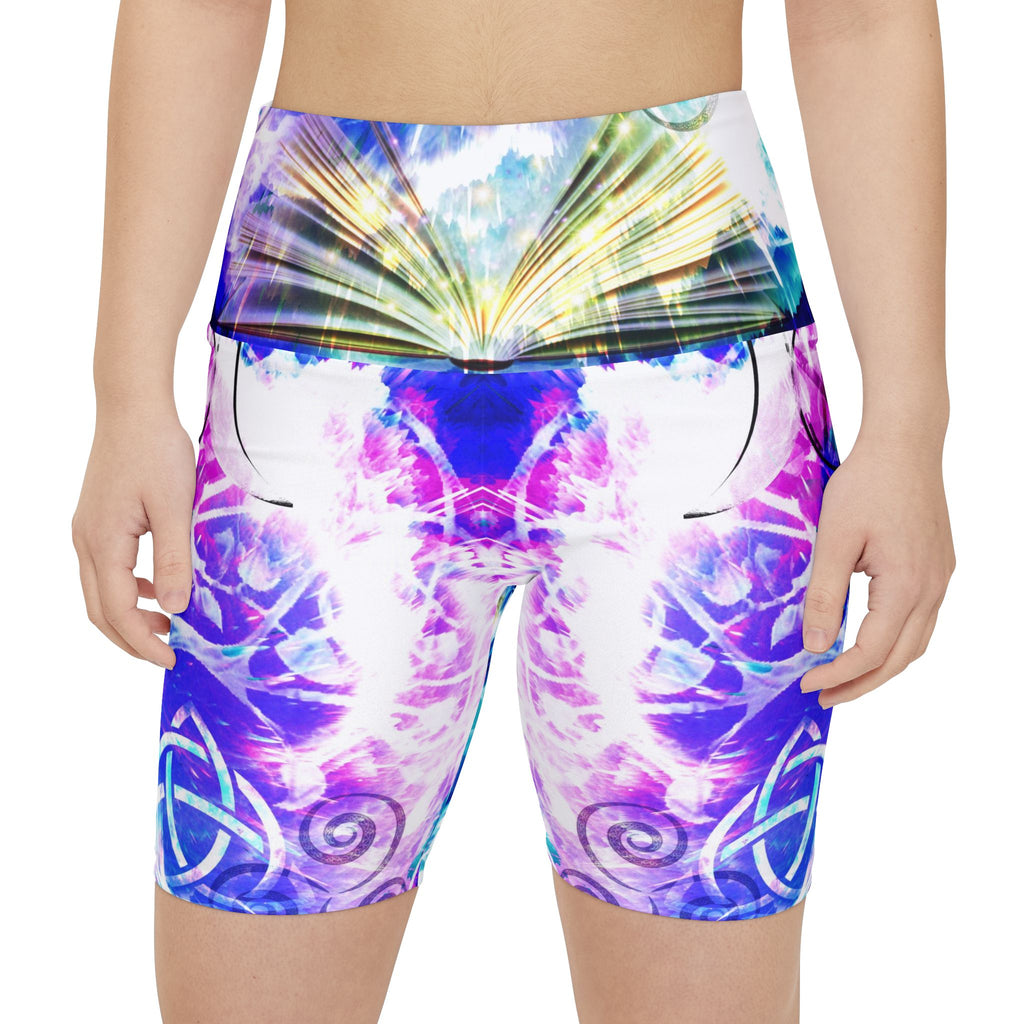 Creation's Celtic Desires Meditations Women's Workout Shorts
