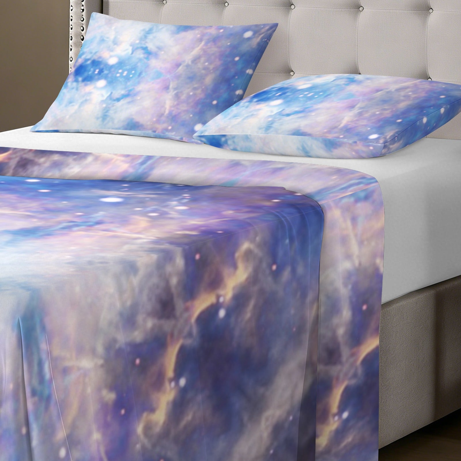 Katerina's Winterborn Desires 3-Piece Bedding Set (Bed Sheet + Pillowcases)  | Ships from USA
