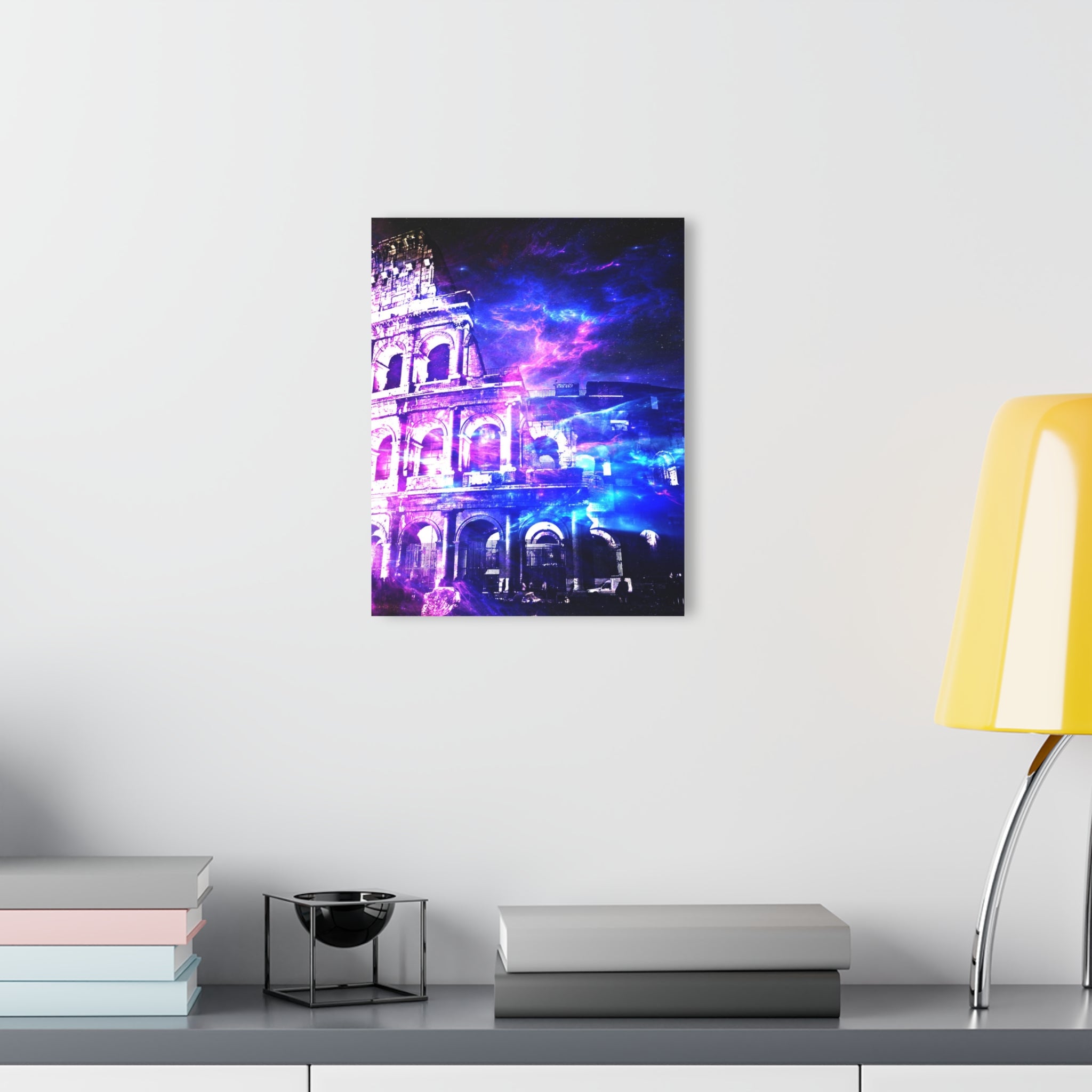 Amethyst Dreams of Roman Patterns Past Acrylic Prints (French Cleat Hanging)