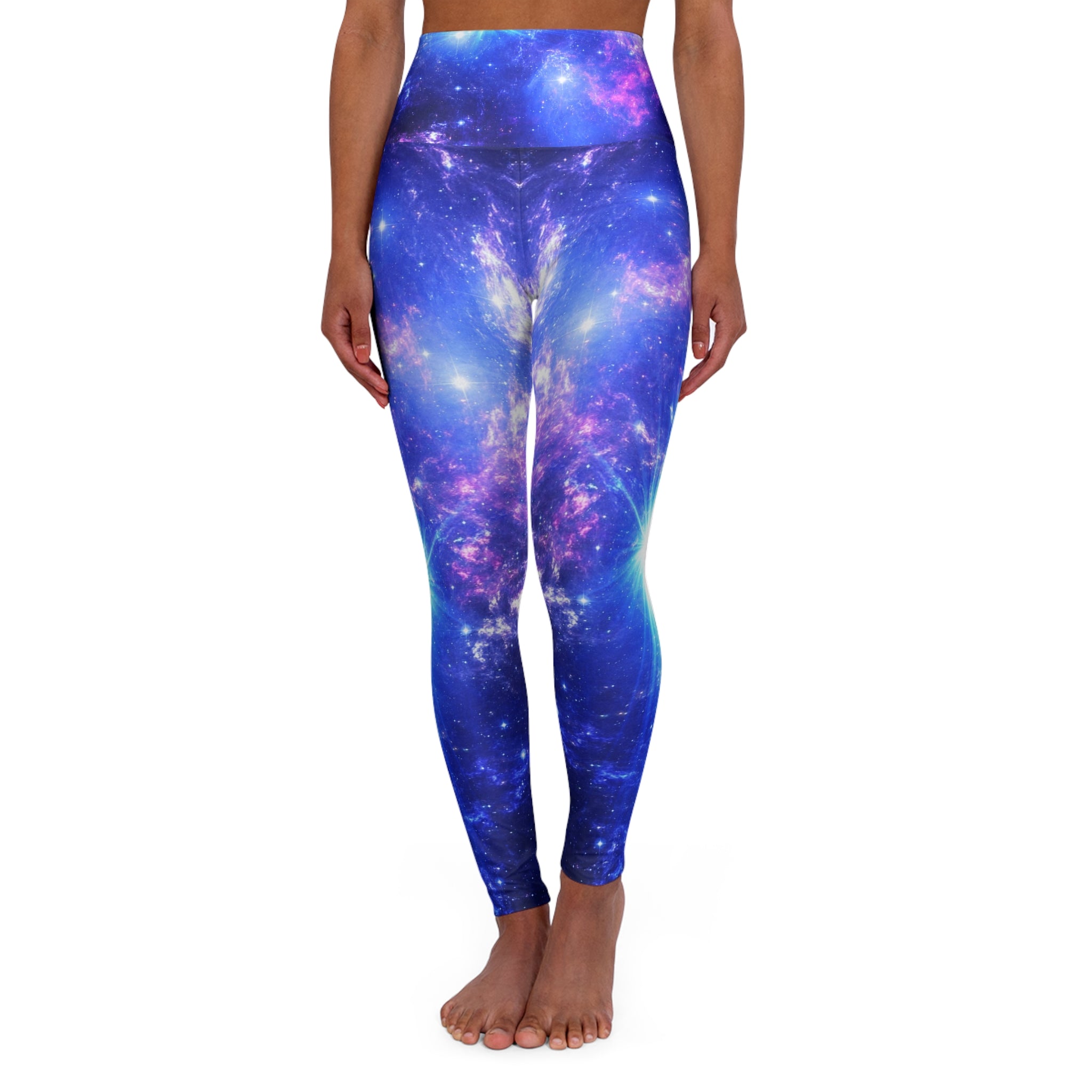 Iridescent Dreams High Waisted Yoga Leggings