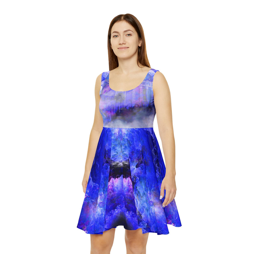 Katerina's I Will Come Again Translyvanian Meditations Women's Skater Dress