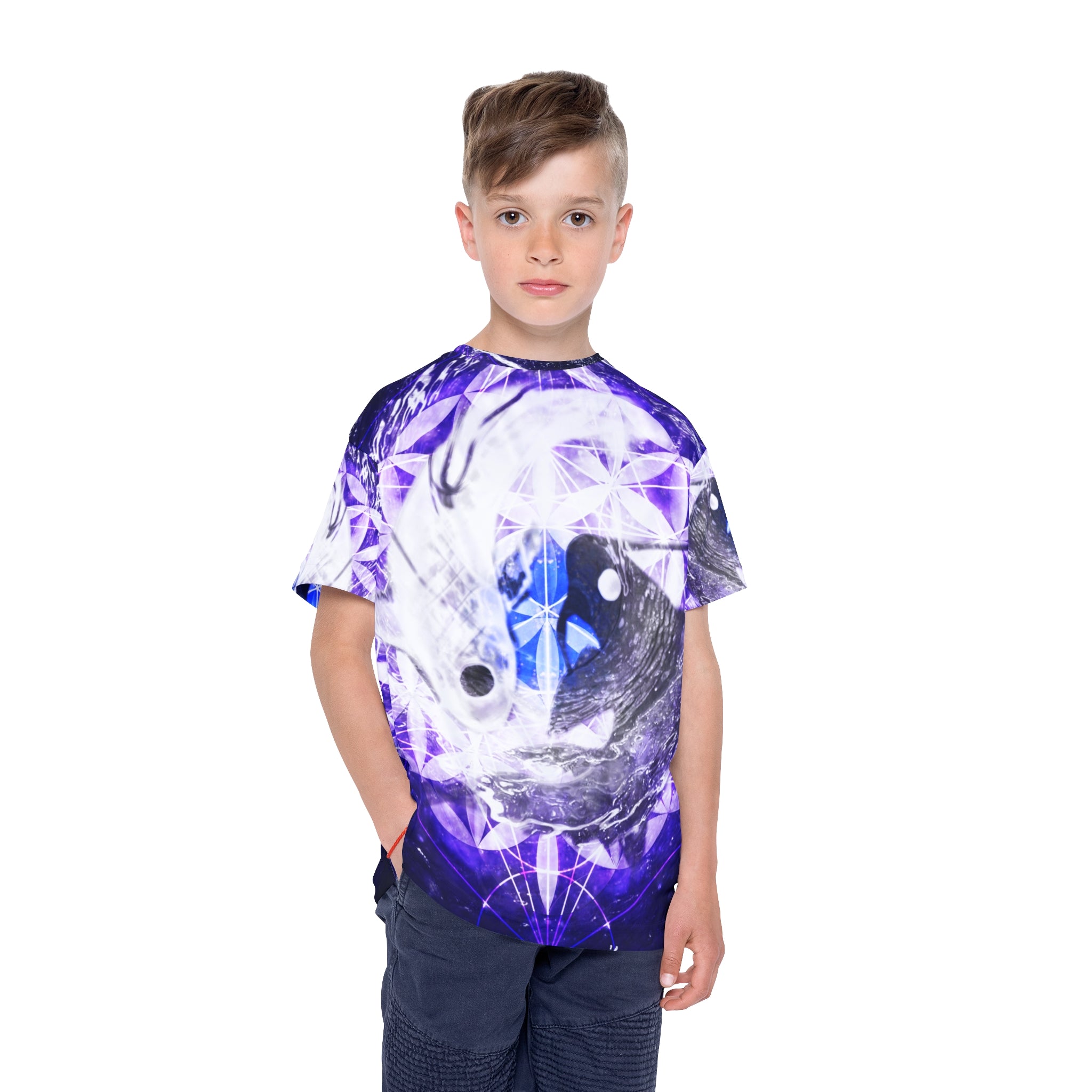 Katerina's We Will Go Home Koi Meditations Kids Sports Jersey
