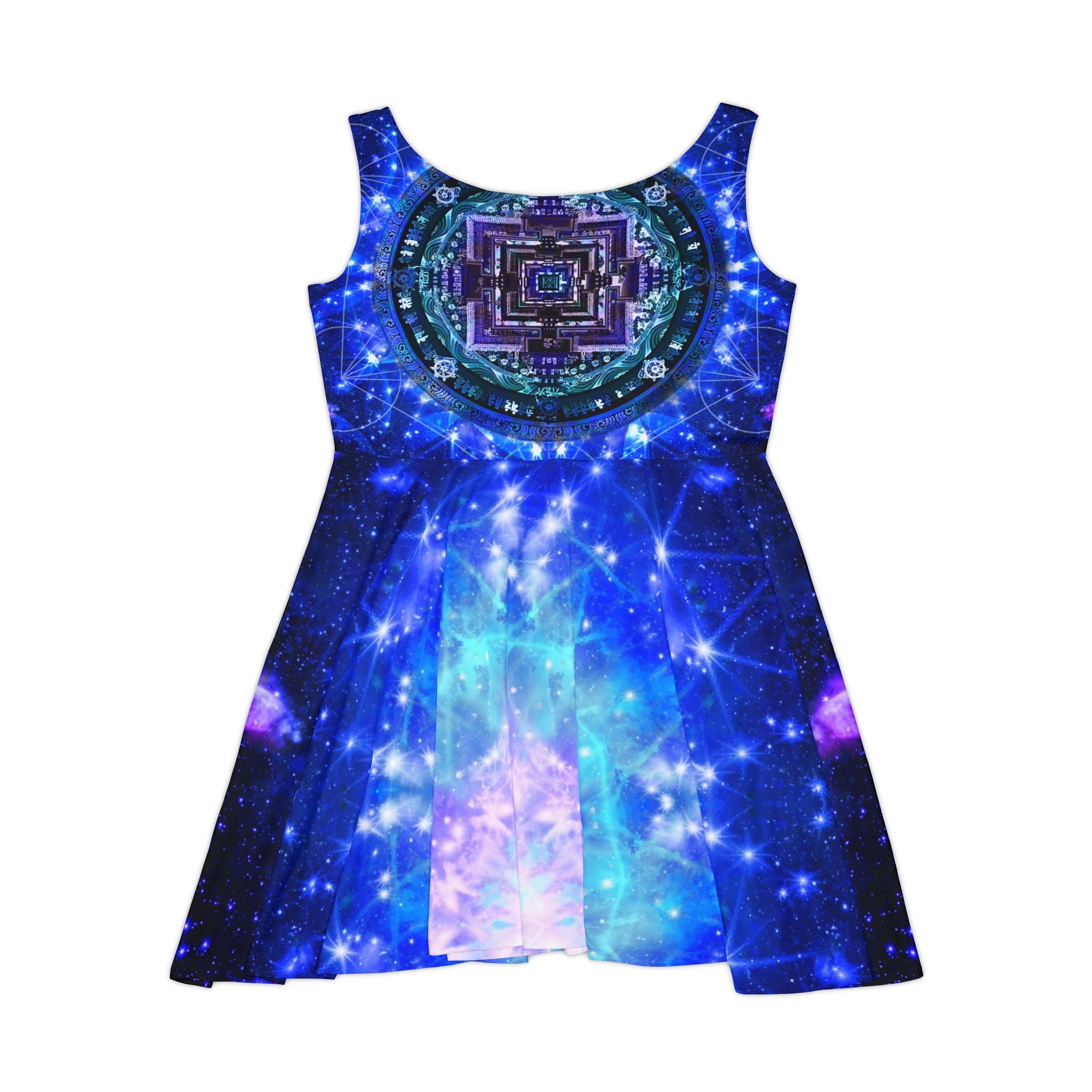 Amen Jin's Katerina's Eros & Psyche Wheel of Time Meditations W Skater Dress
