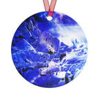 Yule Night Dreams Metal Ornaments