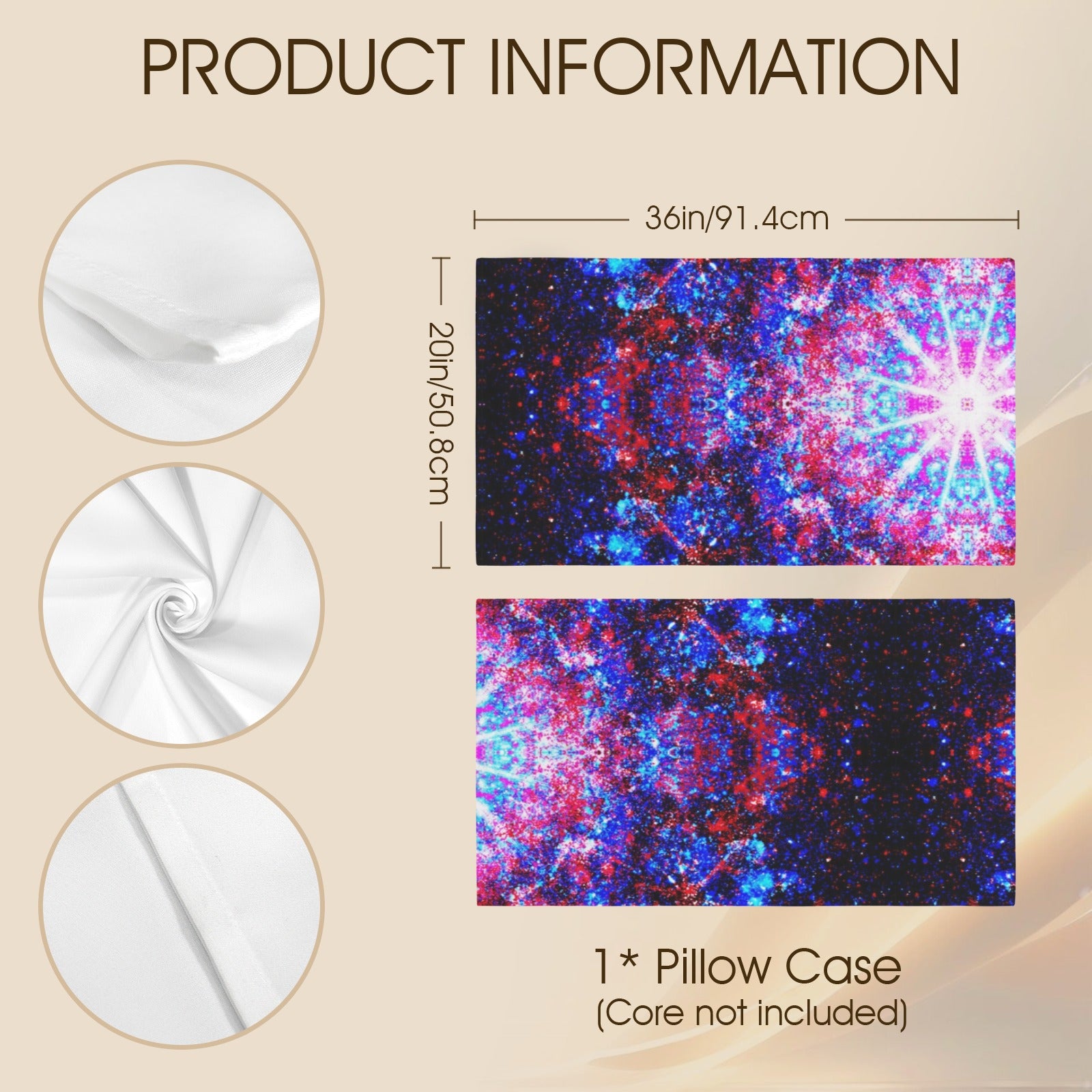 Katerina's Founder's Desires Pillow Case 36" x 20"  | Ships from USA
