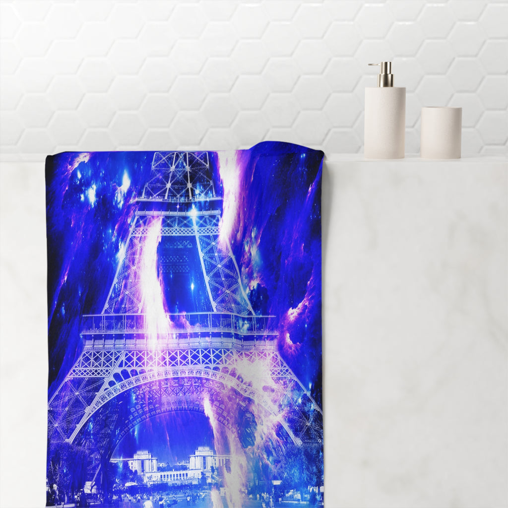 Amethyst Sapphire Parisian Dreams Mink-Cotton Towel
