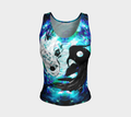 Katerina's Now and Forever Koi Desires Fitted Tank Top