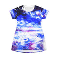 Lover's Dancing Sea Dreams T-Shirt Dress