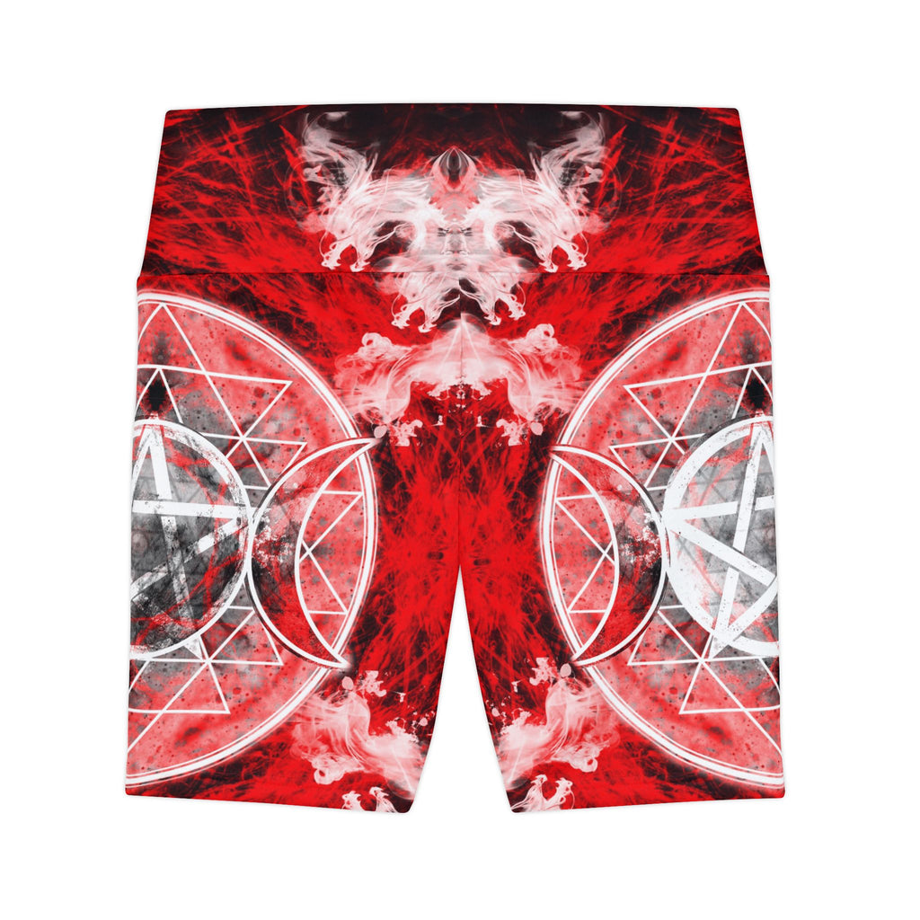 Katerina's Waiting for Hello Triple Goddess Meditations Women's Workout Shorts