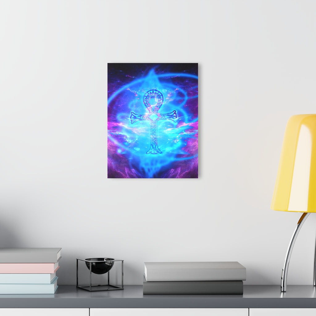 Amethyst Ankh Dreams Acrylic Prints (French Cleat Hanging)