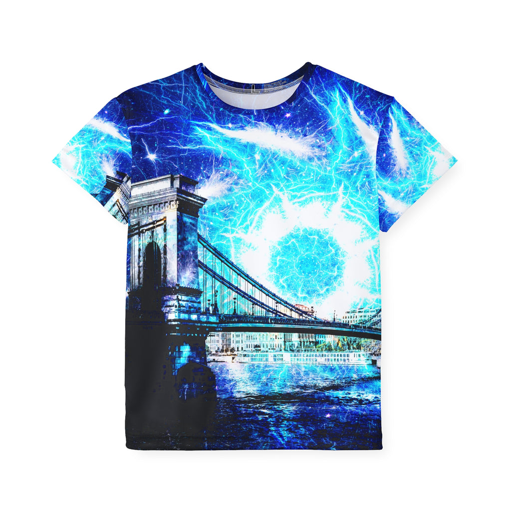 Katerina's Budapest Electric Dragon Fire Desires Kids Sports Jersey