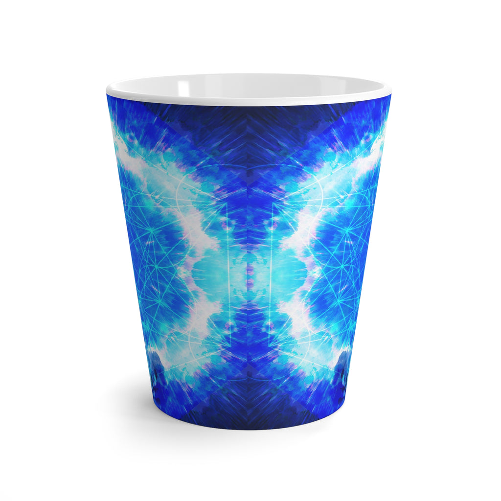 Amen Jin's Blue Sun Parisian Meditations Latte Mug