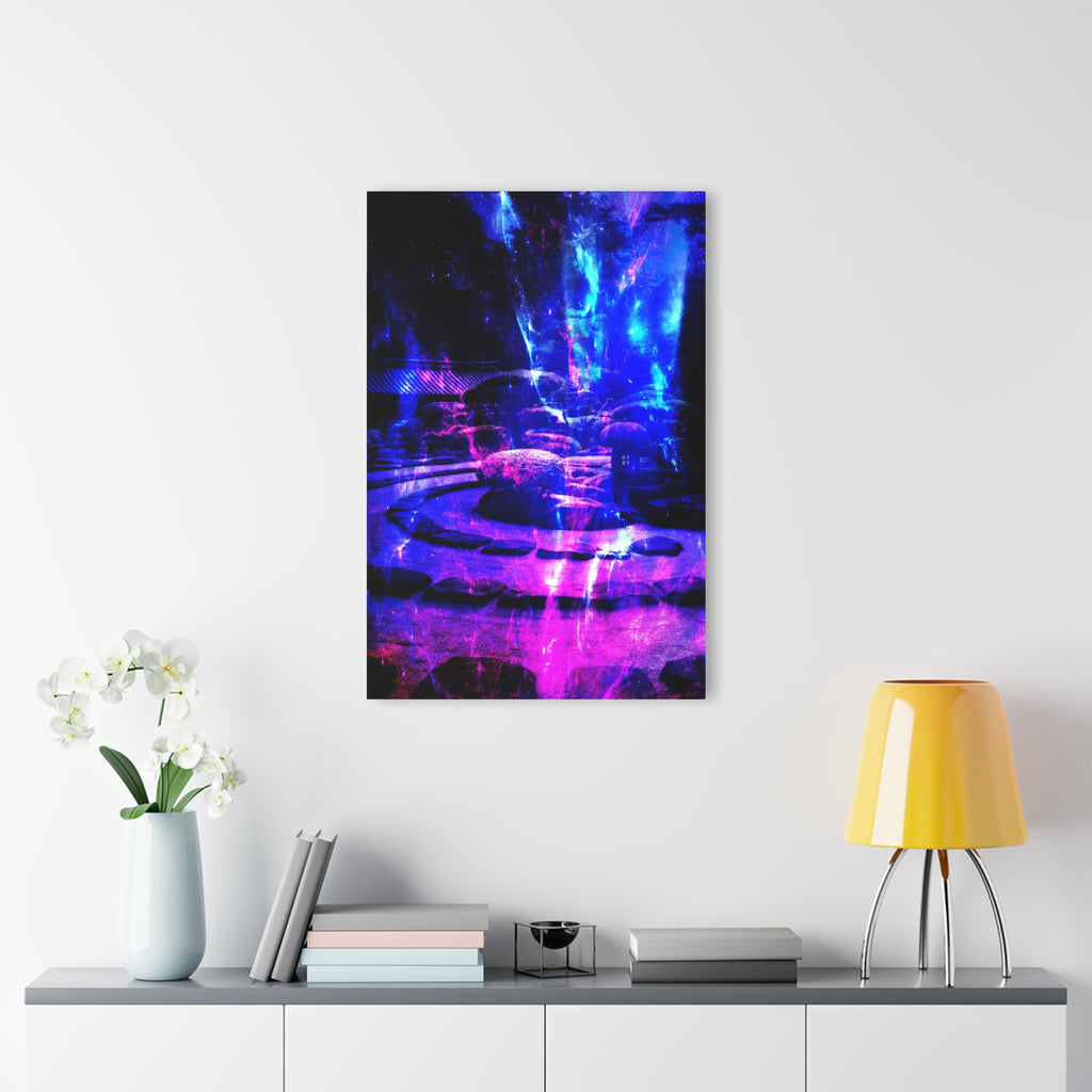 Amethyst Tranquil Garden Dreams Acrylic Prints (French Cleat Hanging)