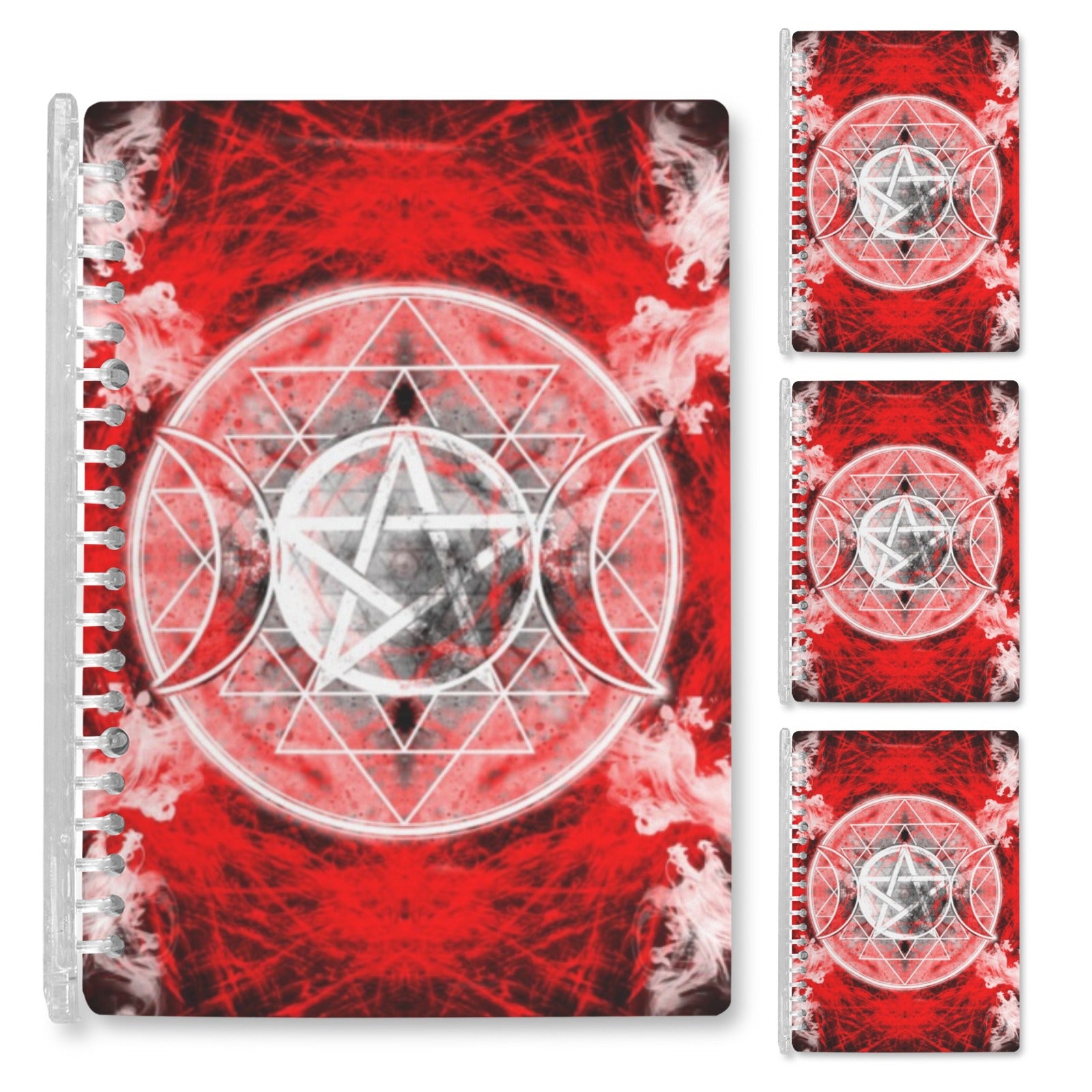 Katerina's Waiting for Hello Triple Goddess Meditations Loose-Leaf Notebooks ( Cover Print, 4-Pack ) | Ships from USA