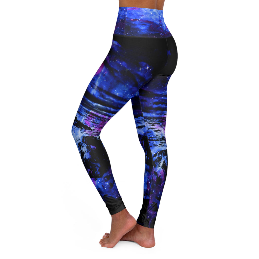 Lover's Cosmic Falls Dreams High Waisted Yoga Leggings