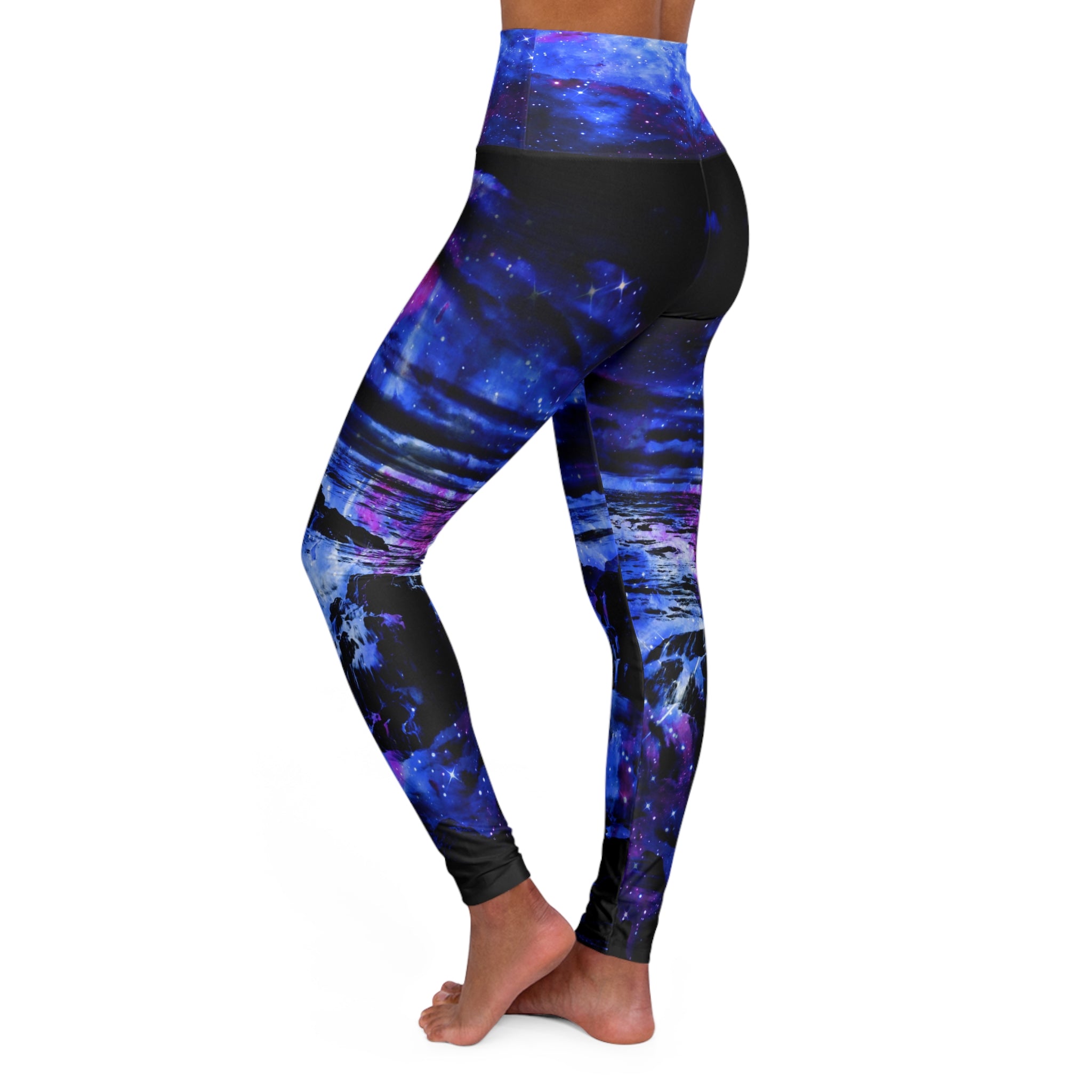 Lover's Cosmic Falls Dreams High Waisted Yoga Leggings