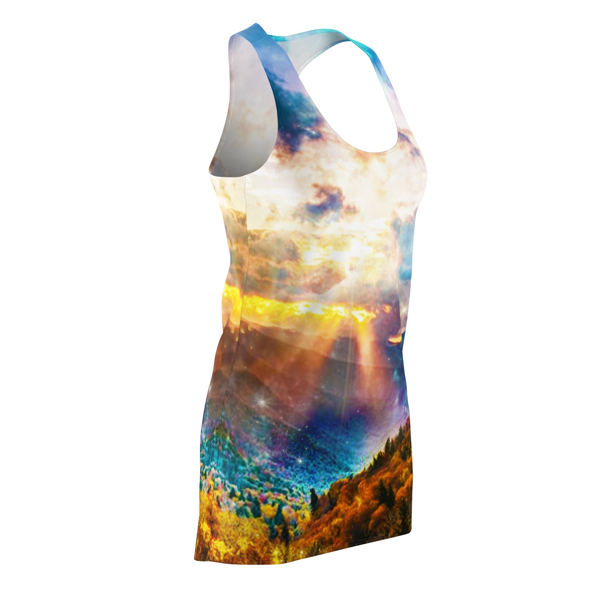 Katerina's Smoky Mountain Memories Dreams Women's Racerback Dress