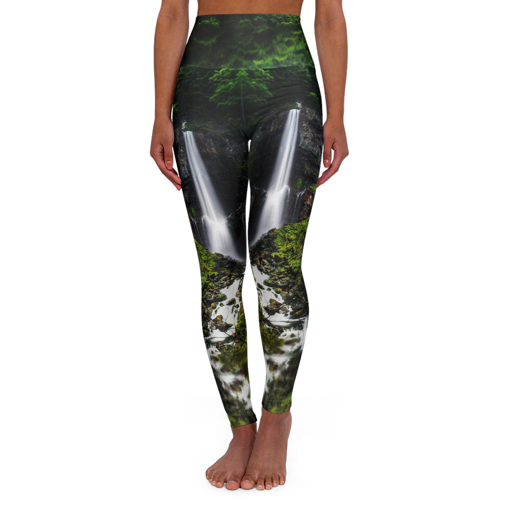 Abalone Lake Dreams High Waisted Yoga Leggings
