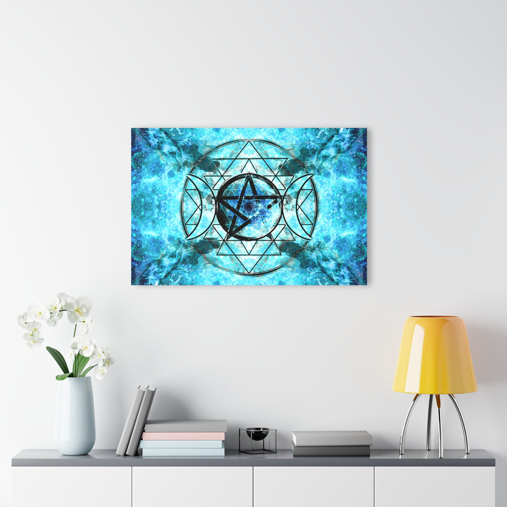 Amen Jin's All the White Horses Triple Goddess Meditations Acrylic (French Cleat)