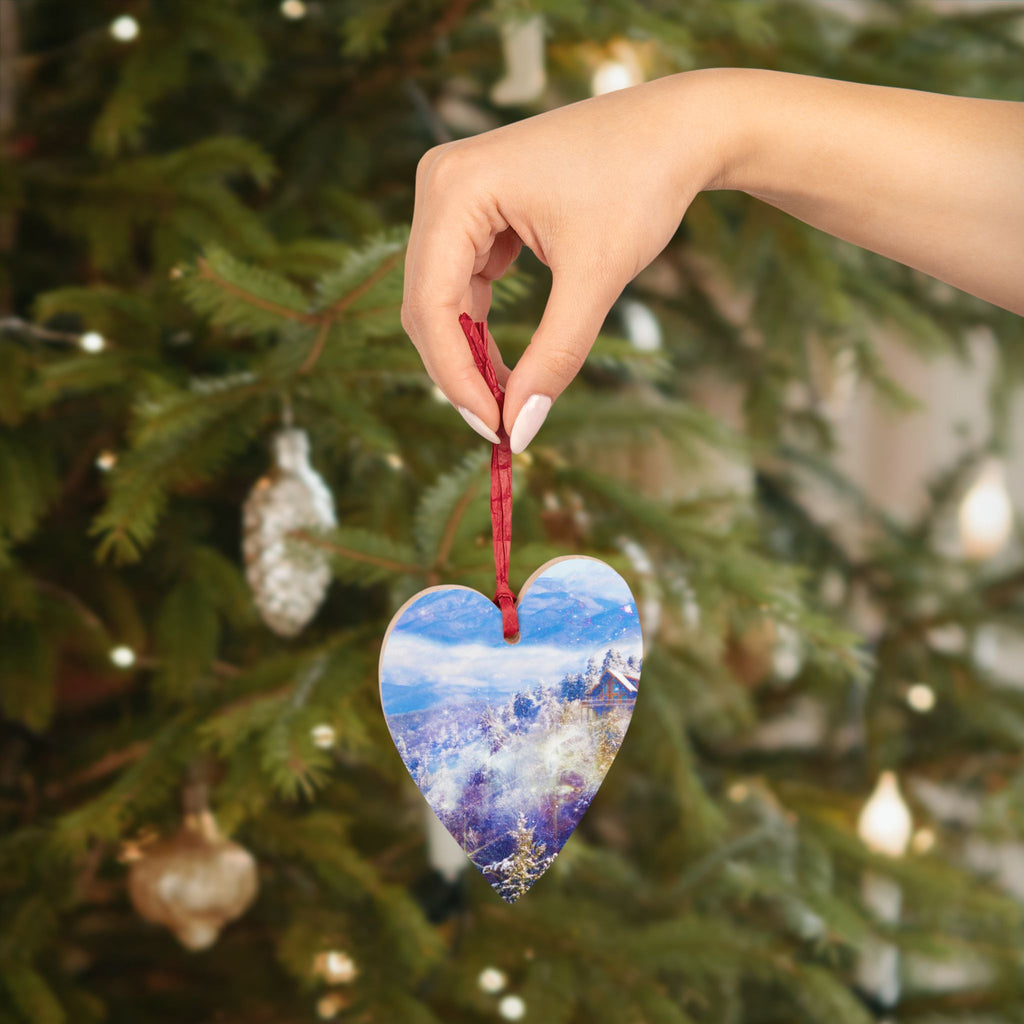 Katerina's Light a Way Smoky Mountain Dreams Wooden Ornaments