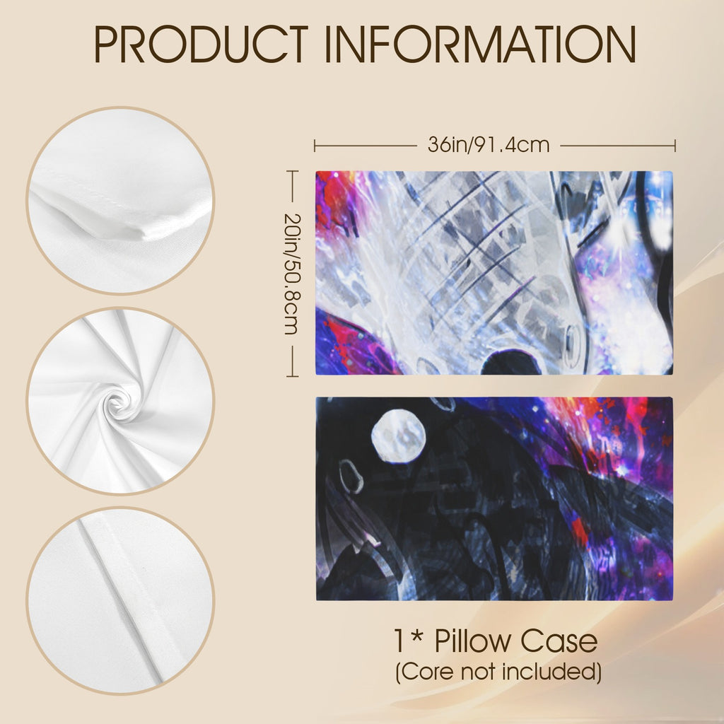 Katerina's Cassandra Koi Desires Pillow Case 36" x 20"  | Ships from USA