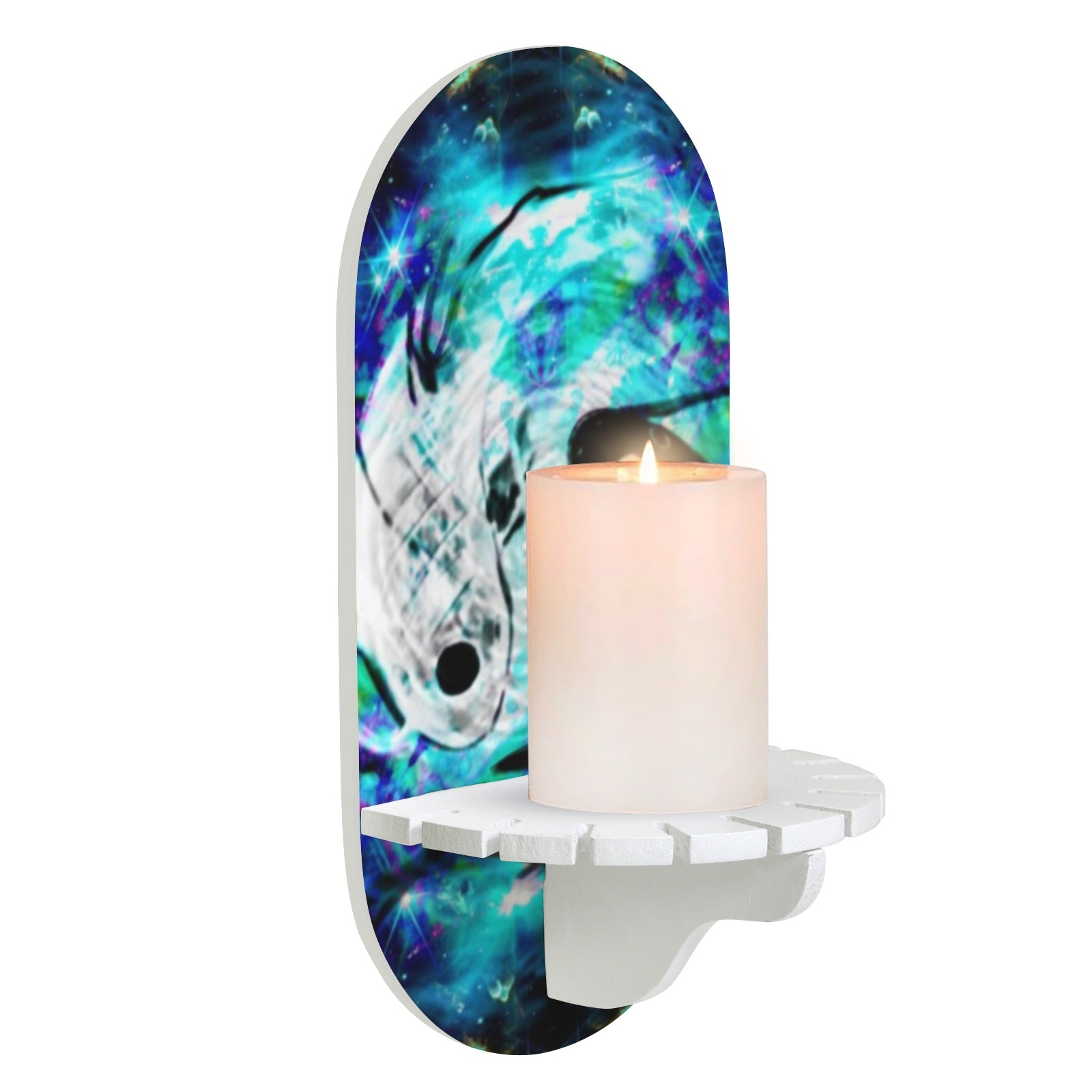 Katerina's Now & Forever Koi Desires Wall Mounted Candle Holder | Ships from USA