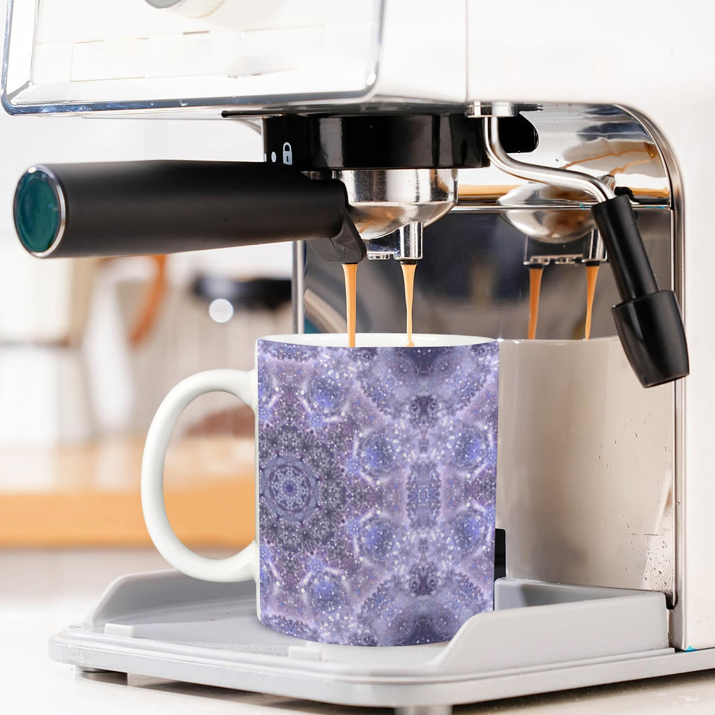 Katerina's Lilac Star Desires Custom White Mug(11OZ)(Set of 2) | Ships from USA