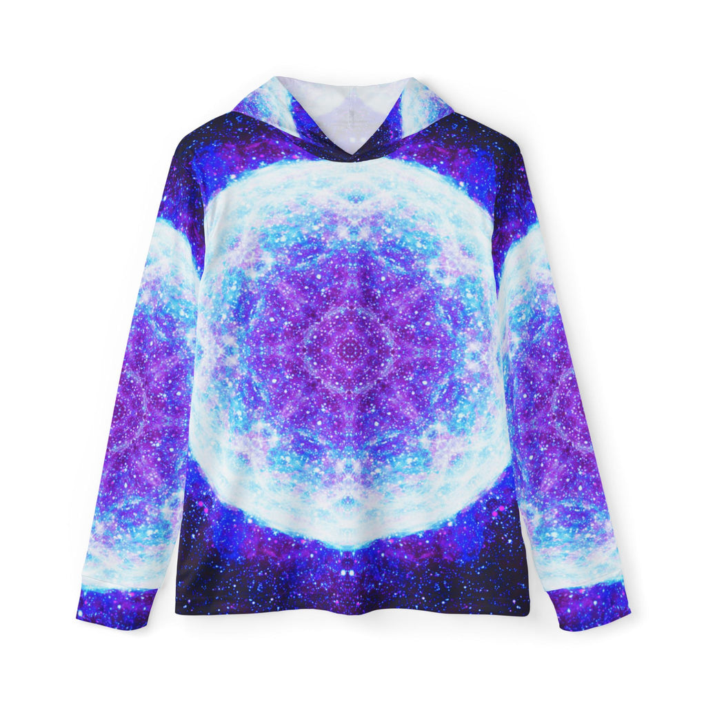 Amen JIn's As the Dark Against My Halo Desires Men's Warmup Hoodie