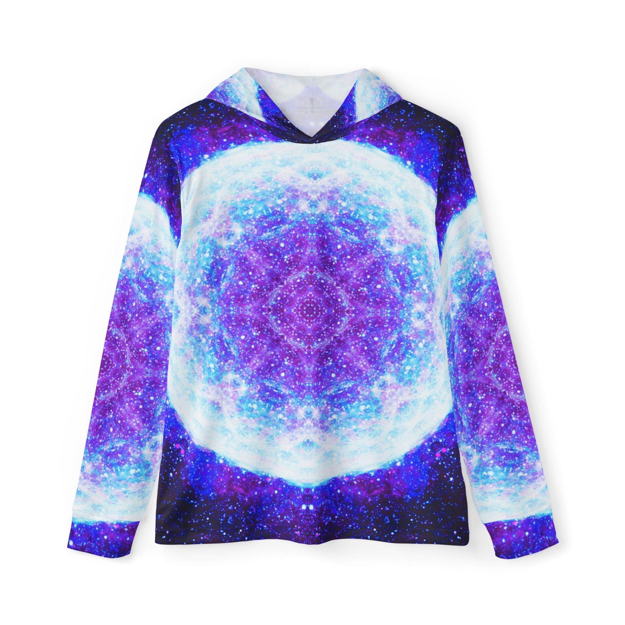 Amen JIn's As the Dark Against My Halo Desires Men's Warmup Hoodie
