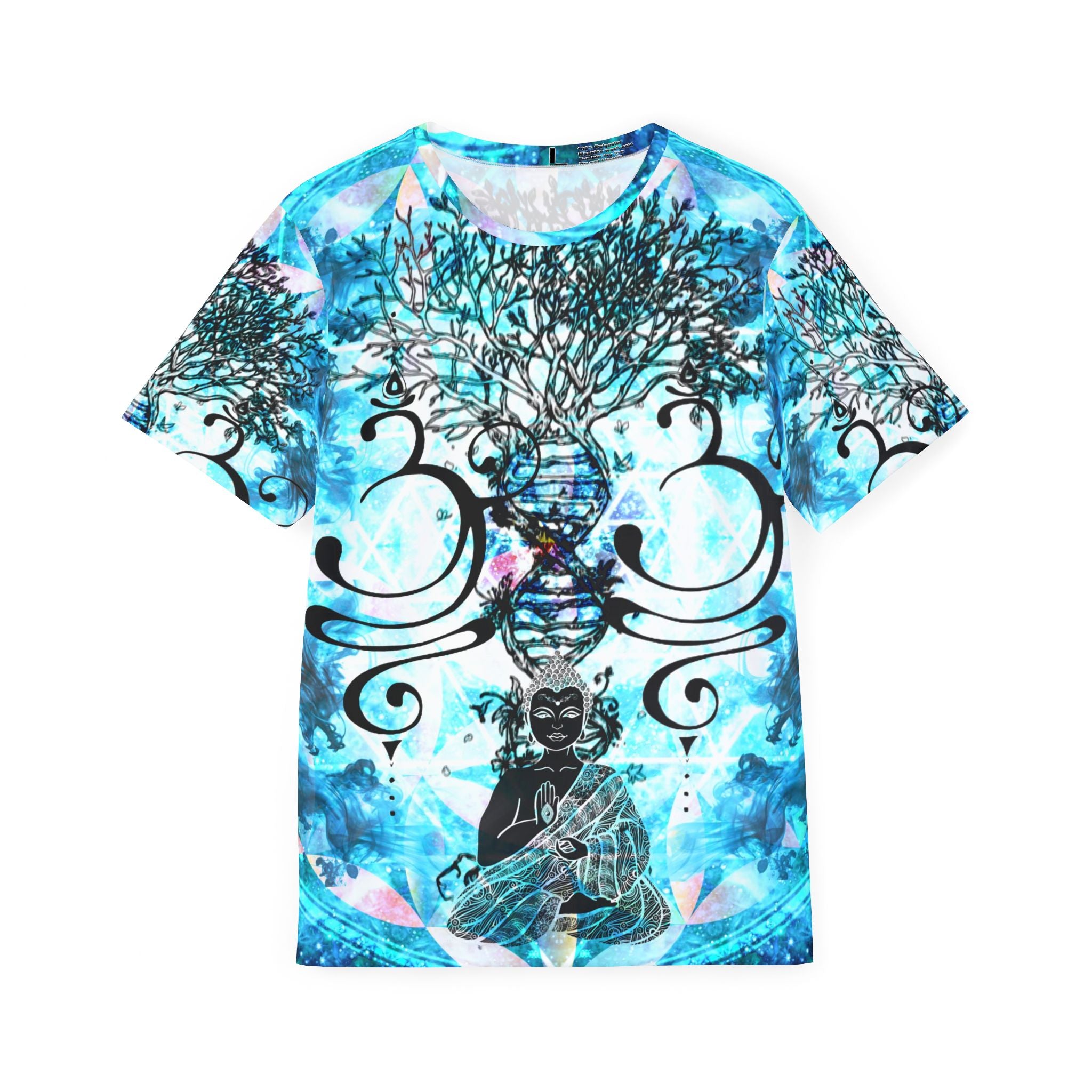 Amen Jin's all the White Horses Buddha Meditations Men's Jersey
