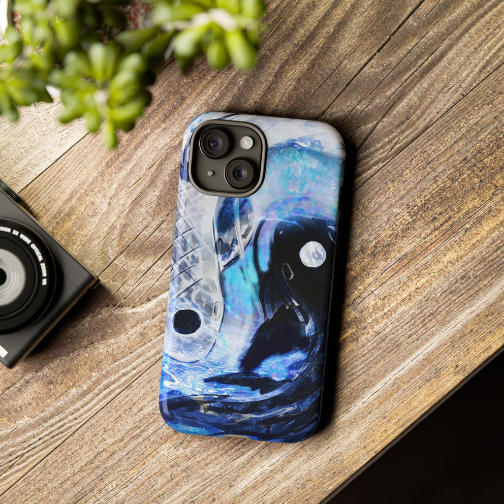 Amen Jin's Lotus Desires Koi Dreams Tough Phone Cases