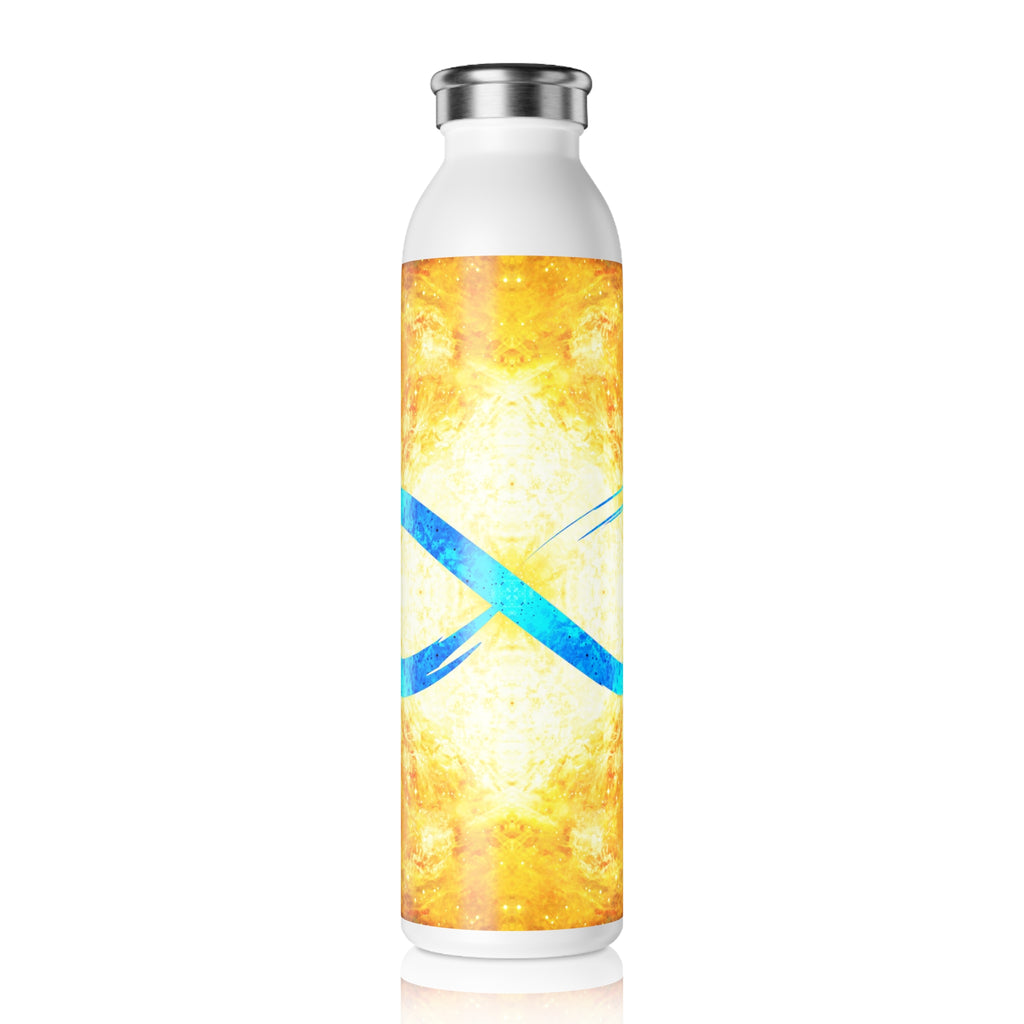 Katerina's Autistic Gold Infinity Desires Slim Water Bottle