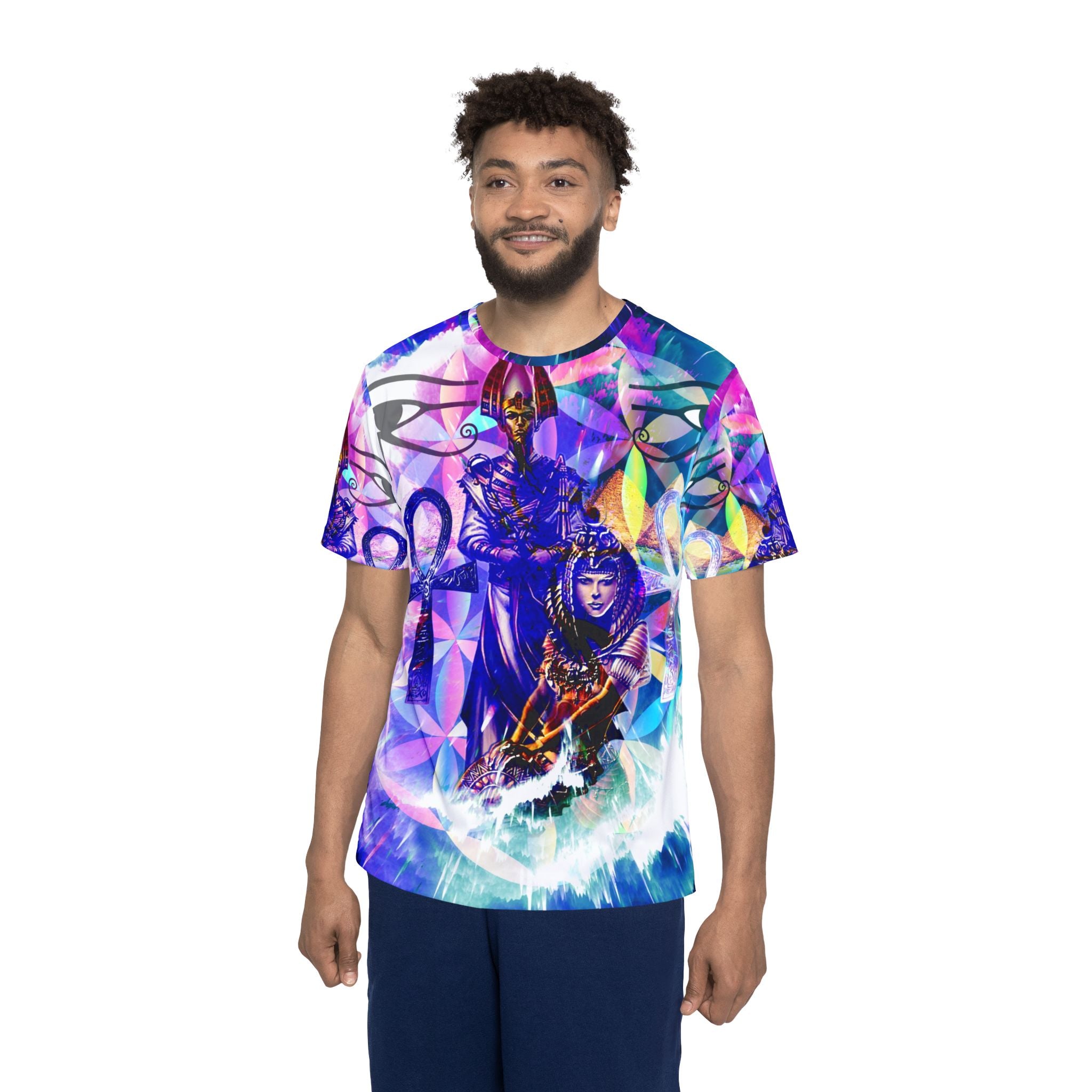 Creation's Isis and Osiris Meditations Men's Sports Jersey