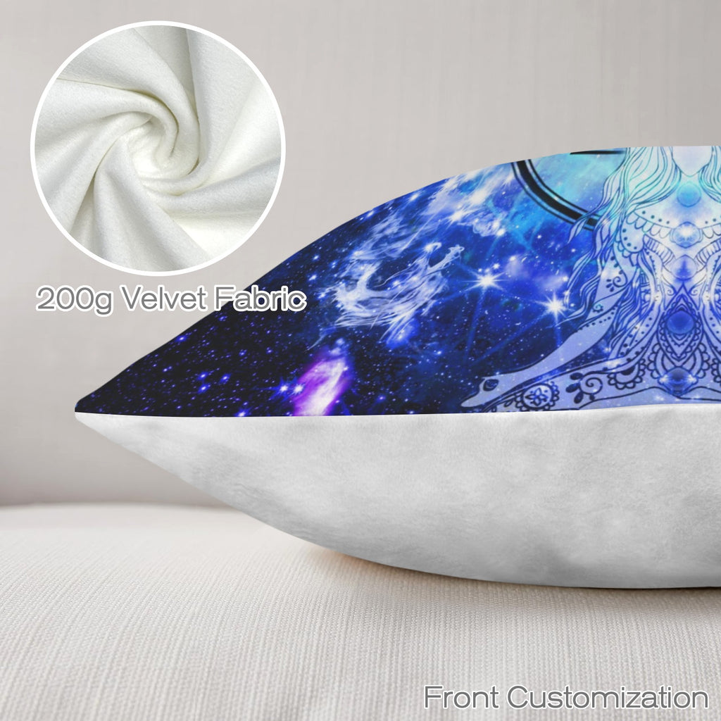 Amen Jin's Katerina's Eros & Psyche Magical Awakening Meditations Custom Pillow Cases 18" x 18" (2-Pack) | Ships from USA