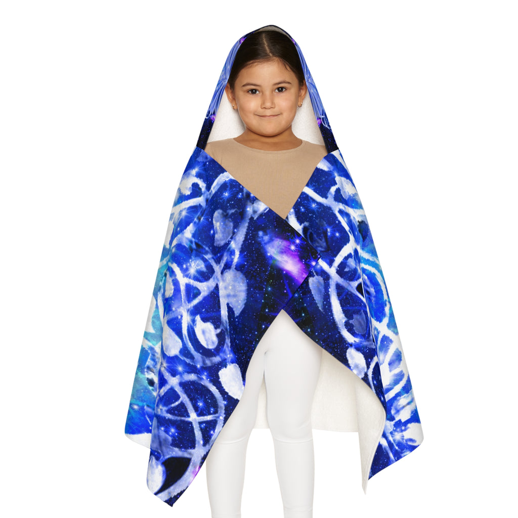 Amen Jin's Katerina's Eros and Psyche Desires Celtic Meditations Youth Hooded Towel