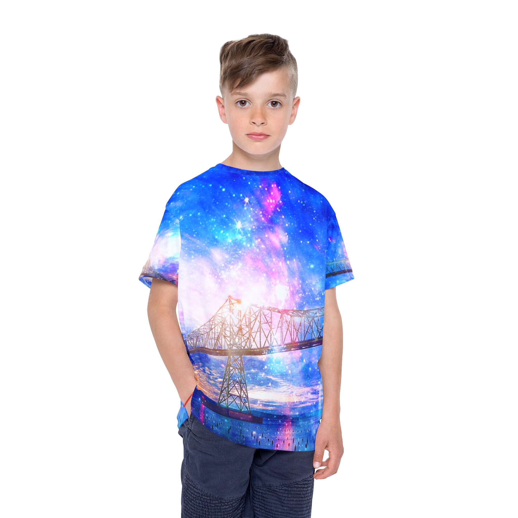 When I Look to the Sky Dreams Kids Sports Jersey