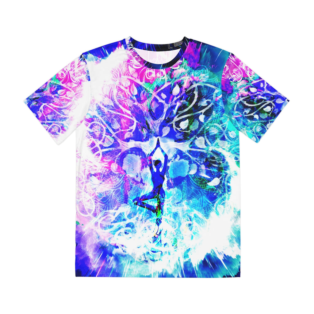 Creation's Namaste Meditations Men's Polyester Tee