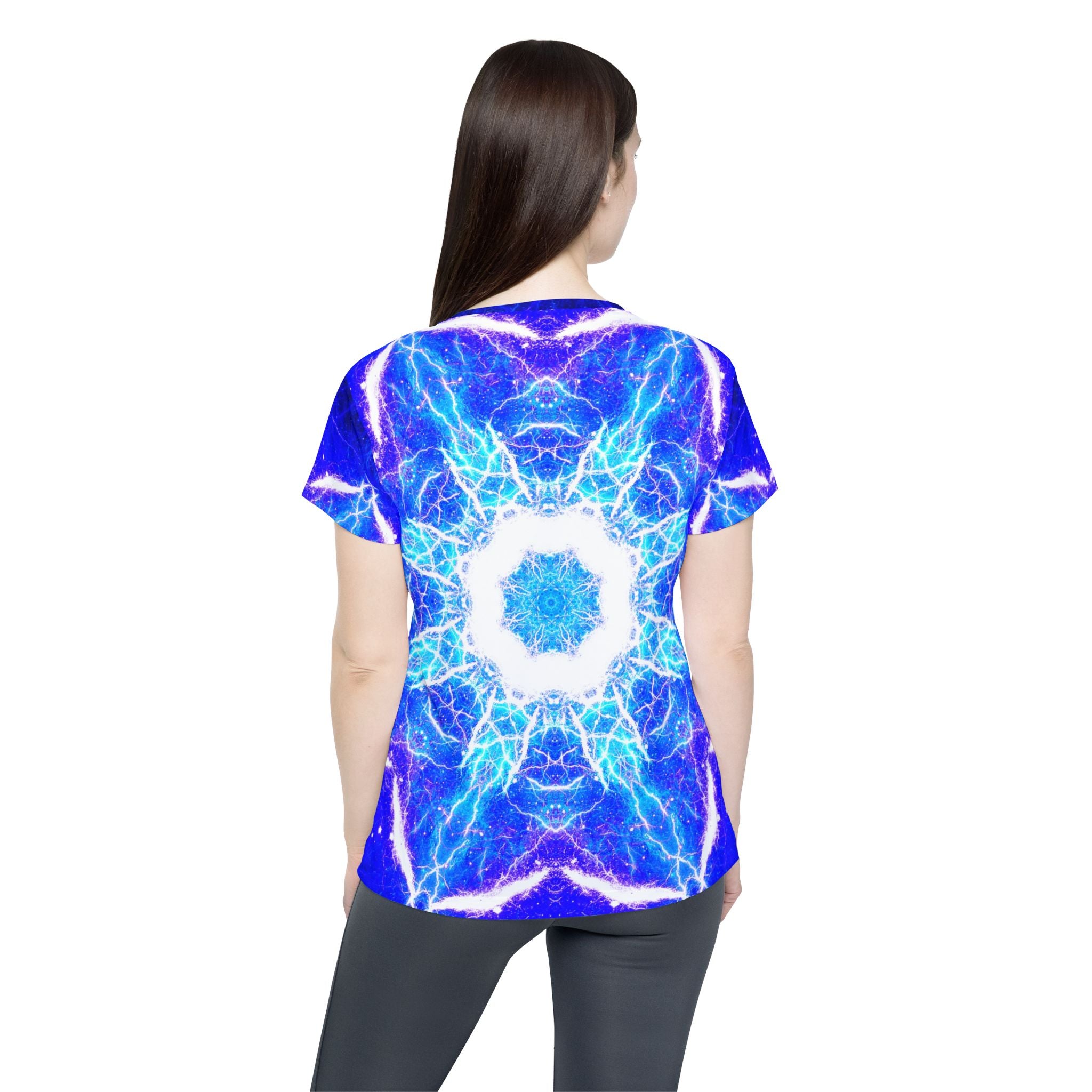 Katerina's Electric Dragon Fire Desires Women's Sports Jersey