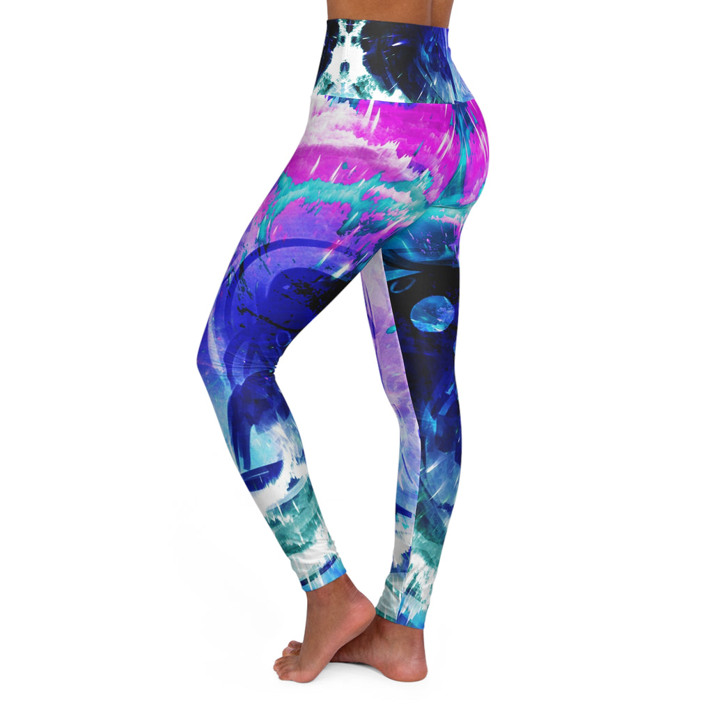 Creation Koi Desires High Waisted Yoga Leggings