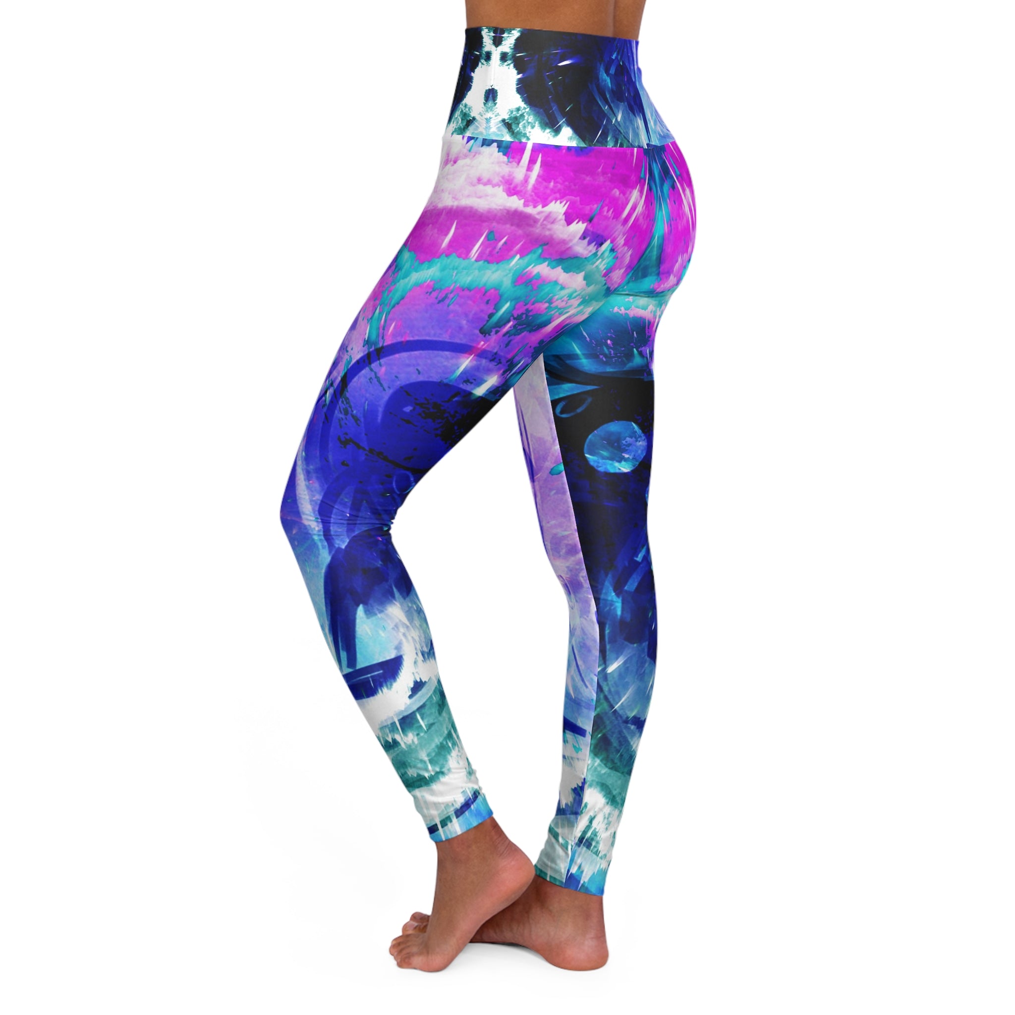Creation Koi Desires High Waisted Yoga Leggings