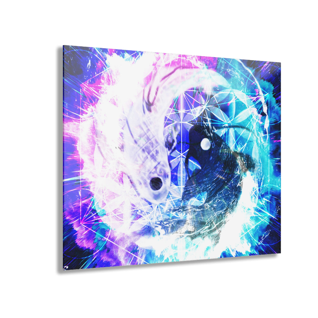 Creation's Desires Koi Meditations Acrylic Prints (French Cleat Hanging)