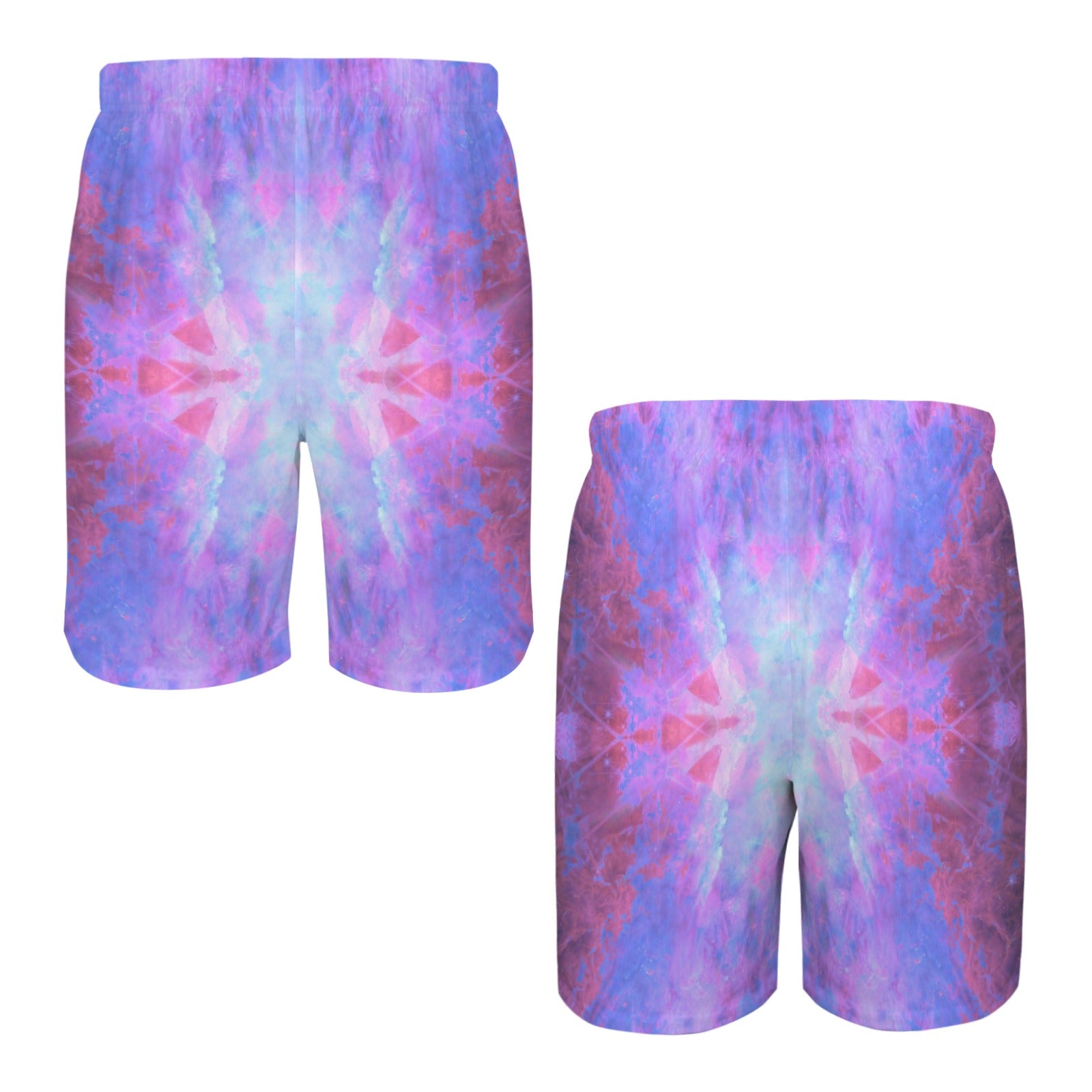 Katerina's Tomorrow Girl Desires Men's All Over Print Beach Shorts (Sets 26) | Ships from USA