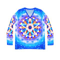Katerina's Howl's Tomorrow Girl Beltane Meditations Long Sleeve V-neck Shirt