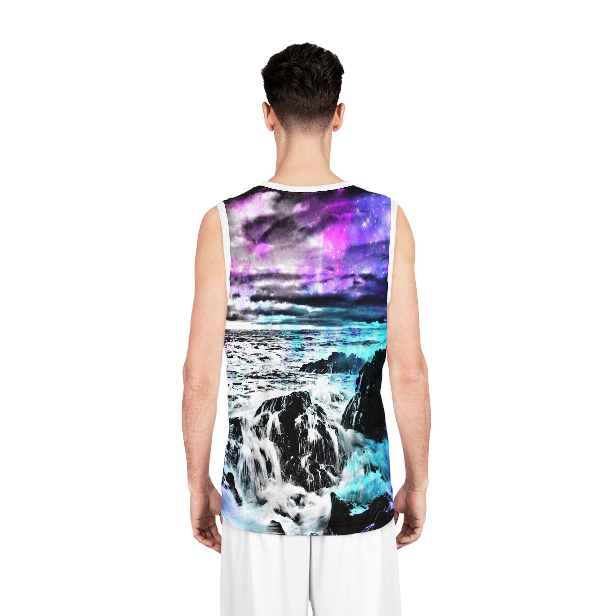 Lover's Creation's Cosmic Falls Dreams Basketball Jersey