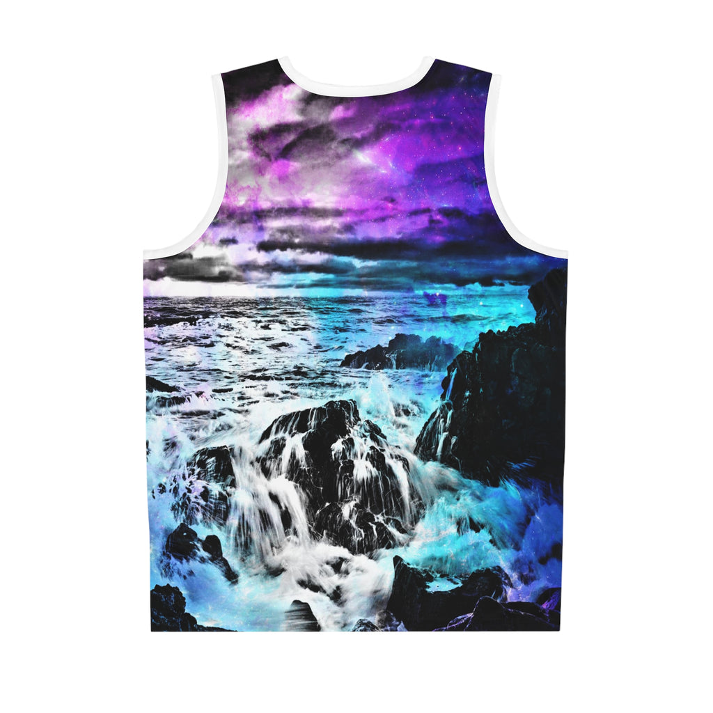 Creation's Heaven Cosmic Falls Dreams Basketball Jersey